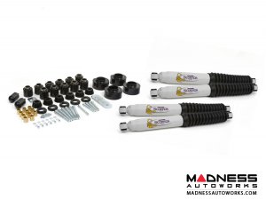 Jeep Wrangler TJ Combo Lift Kit - 1.75" Lift Kit & 1" Body Lift w/ Scorpion Shocks - 2.75" Jeep Wrangler TJ Combo Lift Kit - 1.75" Lift Kit & 1" Body Lift w/ Scorpion Shocks - 2.75"